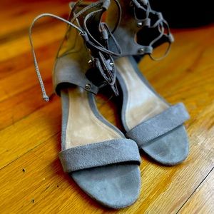 Schutz - lace up ankle sandals